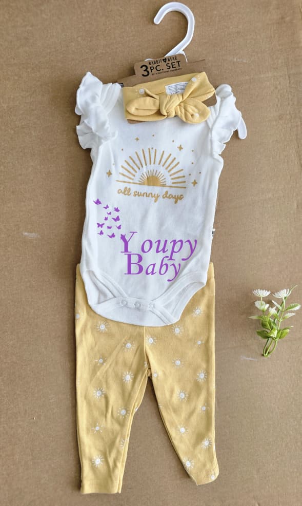 ensemble 3 pièces fille