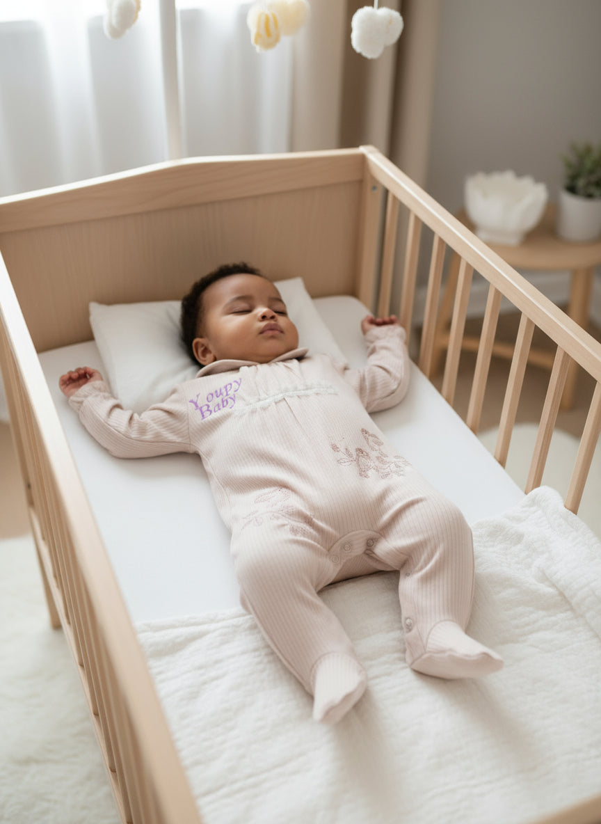 grenouillère à motifs d’oiseaux