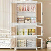 Armoire de rangement mobile et pliable