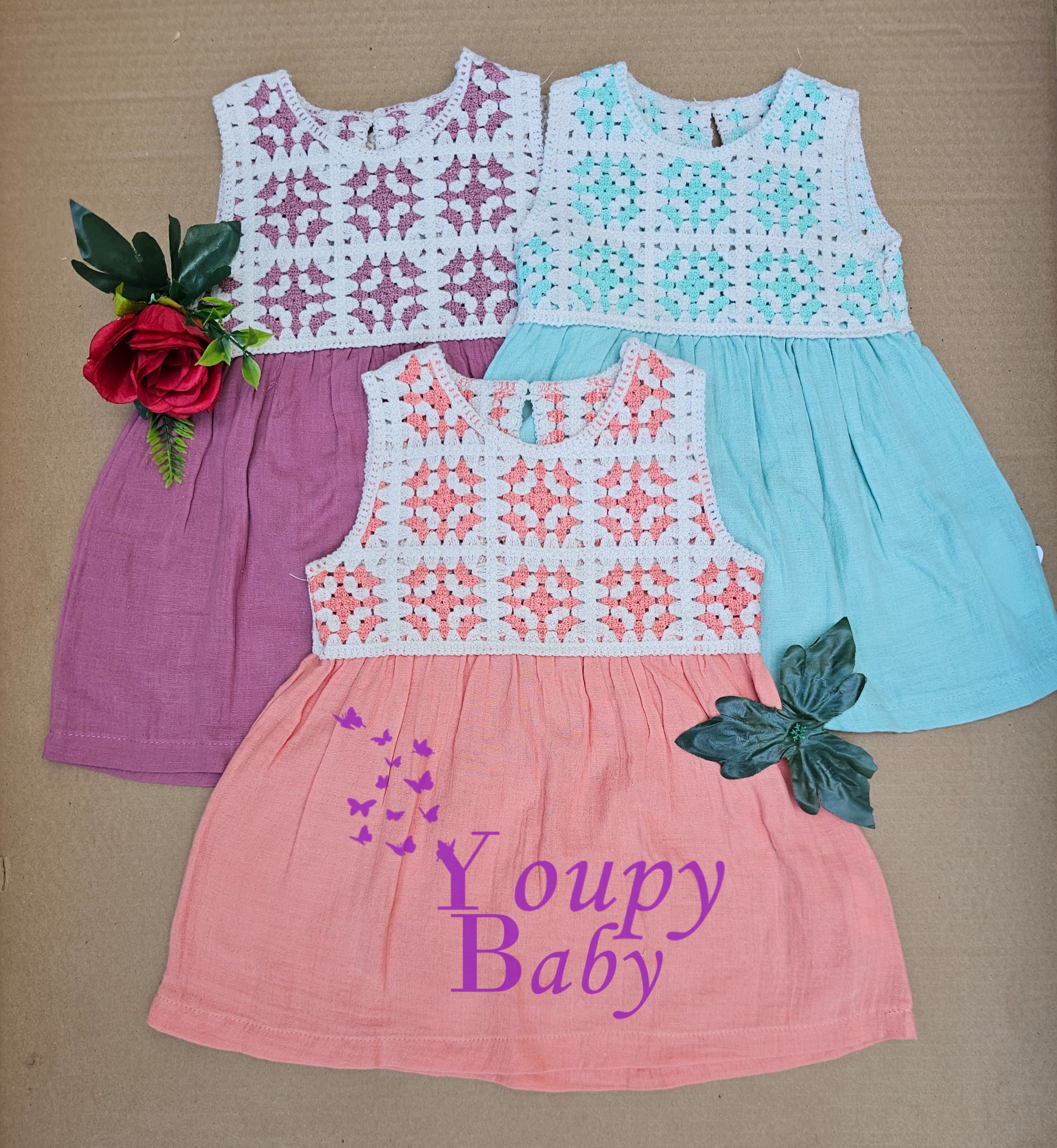 ROBE EN MOUSSELINE