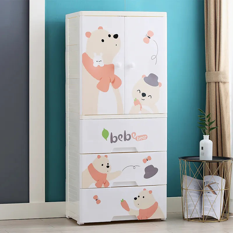 Armoire de rangement en plastique